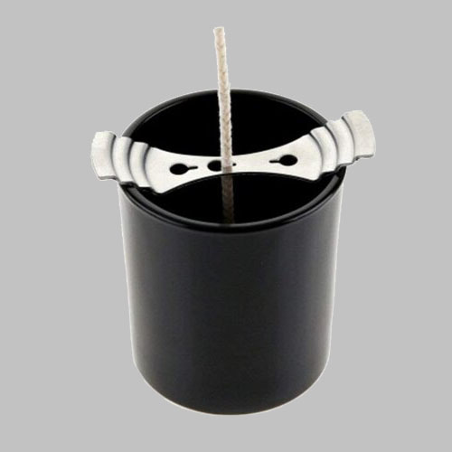 candle wick centering device