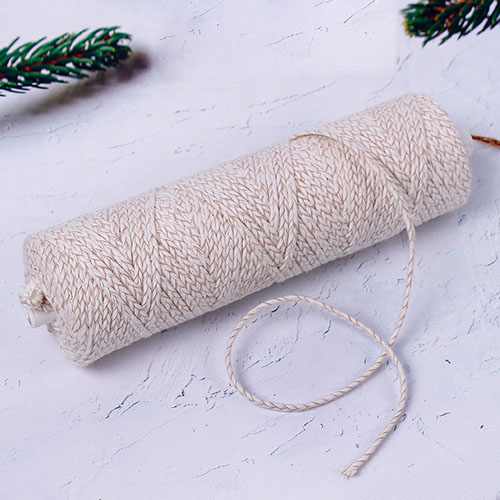 cotton paper interwoven candle wick spool 150g roll