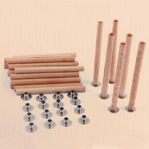 tube wood wicks
